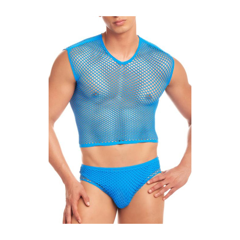 René Rofé Men Ensemble Net Flex 3 Pièces Bleu
